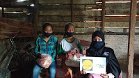 ACT Lampung Berikan Bantuan Bahan Pokok untuk Warga Terdampak Puting Beliung Braja Selebah