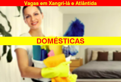 Agência seleciona DOMÉSTICAS em Xangri-lá e Atlântida