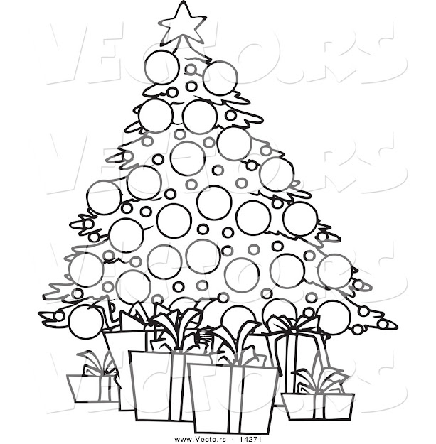 Cartoon Christmas Gift Coloring Pages  Cartoon Gift Coloring  Pages