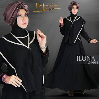 ILONA DRESS by UNIQUE HITAM