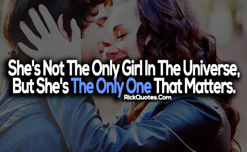 Love Quotes | She Is Only One