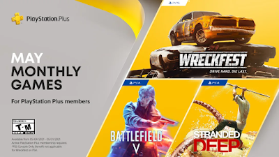 May 2021 PlayStation Plus Free Games