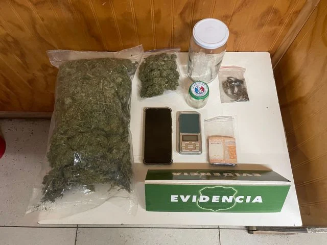 Carabineros decomisa 4 kilos de marihuana en Frutillar