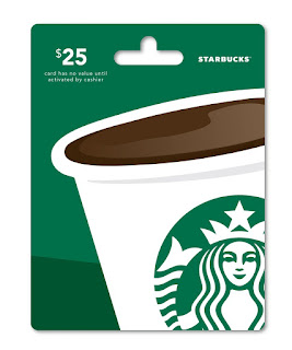 A starbucks gift card can help save you in a desperate situation.
