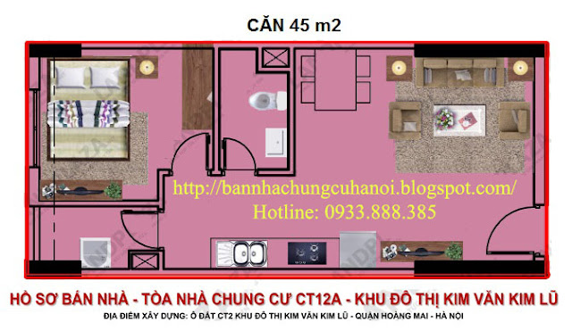 chung cư kim văn kim lũ ct12 giá rẻ