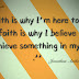 Faith in God -  Quote for life