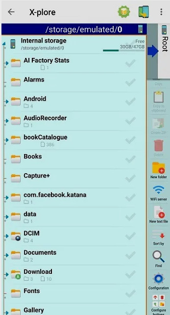 صورة تطبيق X-plore File Manager