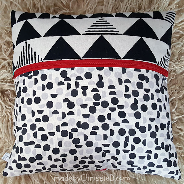 Tokyo Sunrise + Twilight Cushion with tutes @madebyChrissieD.com