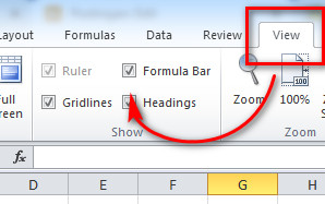 cara tidak menampilkan rumus pada excel