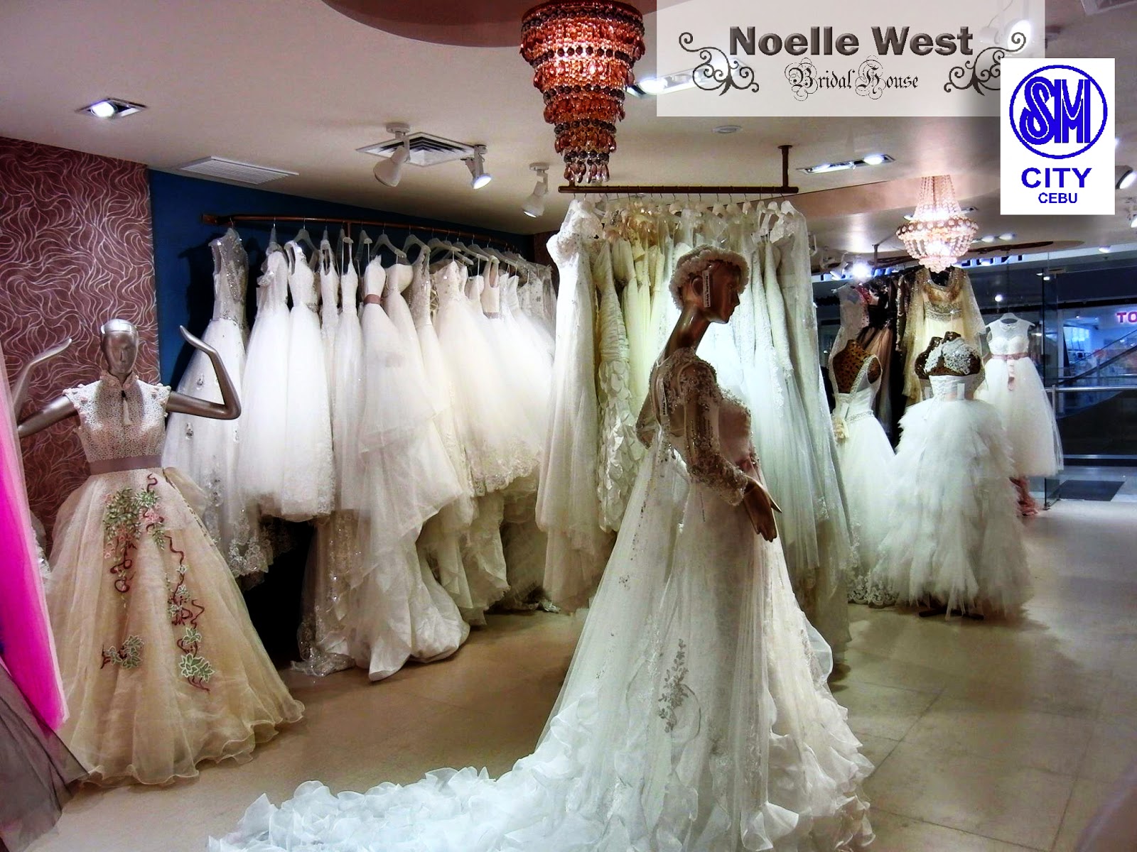 Noelle West Bridals Noelle West Bridals at SM City Cebu 