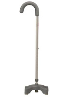 Vissco Invalid U-Shape Quadripod Walking Stick