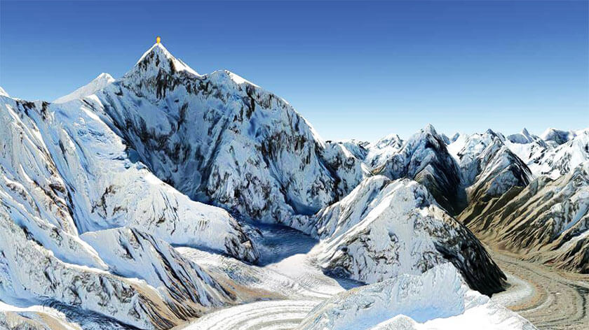 Kunyang Chhish: 21st Highest Mountain in the World, highest mountains in the world, tallest mountain in the world, second highest mountain in the world, highest peak in the world