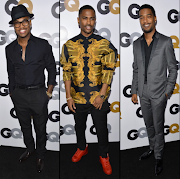 NeYo, Big Sean and Kid Cudi were representing for the men last night as . (ne yo big sean and kid cudi gq)