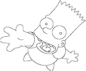 #5 The Simpsons Coloring Page