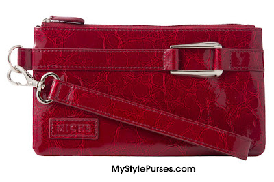 Miche Red Patent Wristlet ~ November 2012