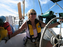 Sally at the helm