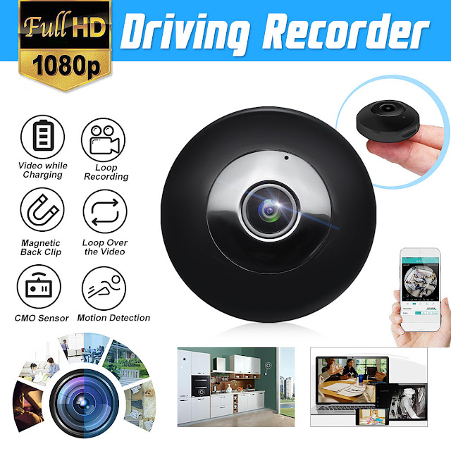 HD 1080P CMOS Sensor Smart Wireless Camera Security IP Camera Driving recorder 