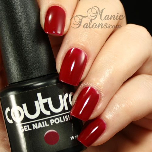 Couture Gel Polish Velvet Rope Swatch
