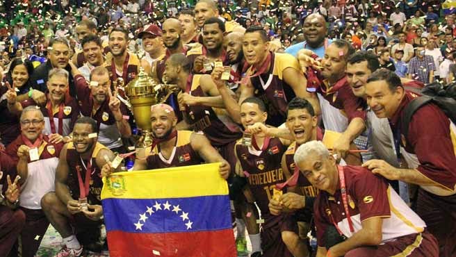 Luego de 23 años la Vinotinto de baloncesto gana su segundo suramericano en casa.