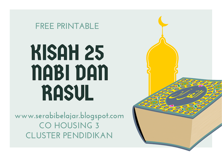 Free Printable - Kisah 25 Nabi dan Rasul