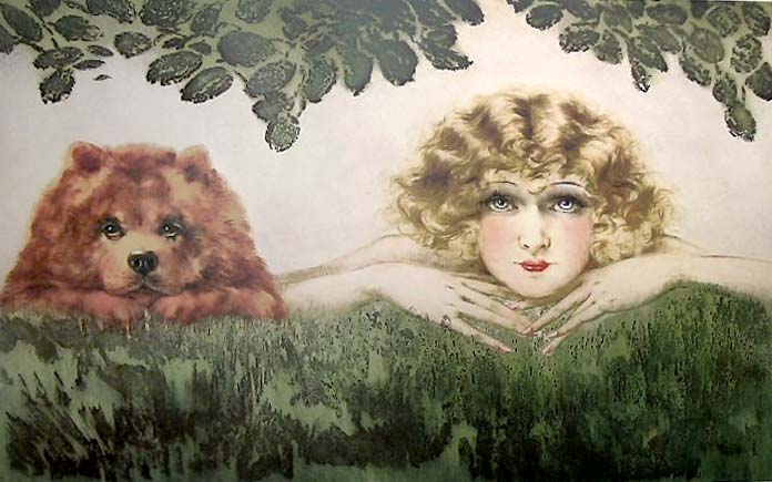 louis icart illustration