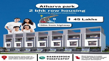 2 BHK Row House - Atharva park 