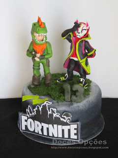 birthday Fortnite cake