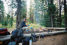 Campsite near Heart Lake, Yellowstone National Park