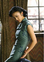 Tang wear Qipao, this is the character in Lust, Caution