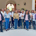  La intendente Fuentes recibió en la Municipalidad a alumnos y profesores del Centro Educativo Integral en el Día del Bastón Blanco