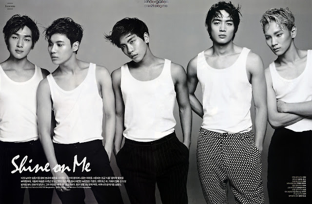 SHINee for L'Officiel Hommes Korea March 2013