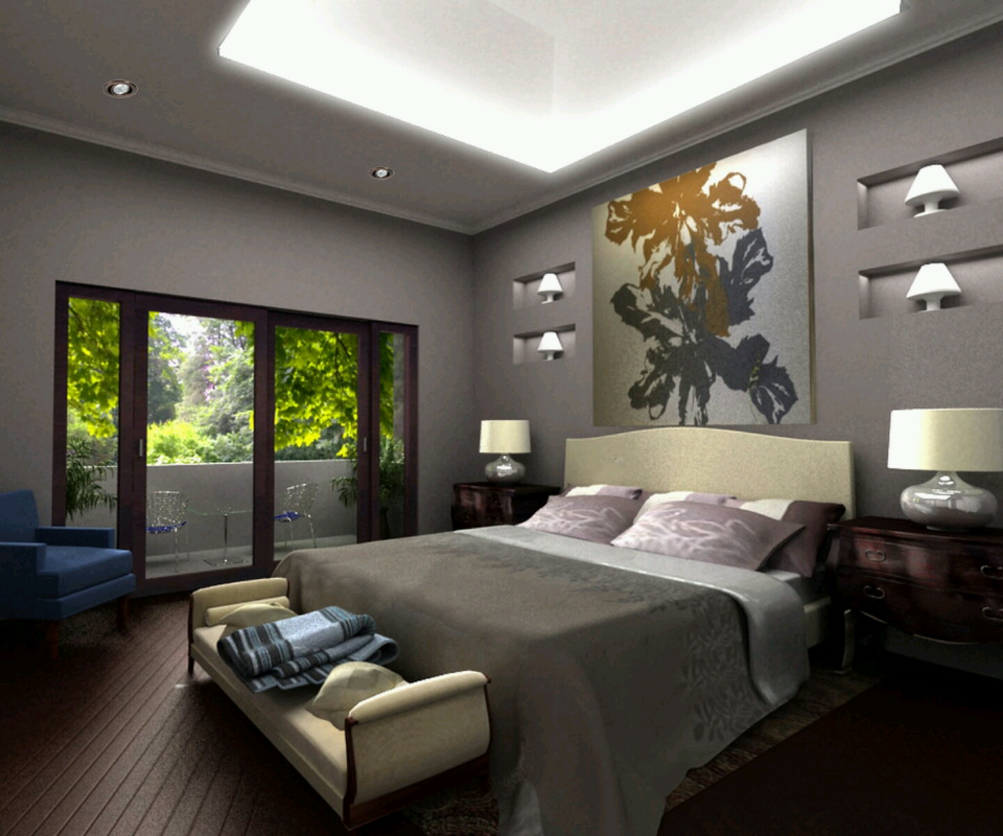 Modern Furniture Modern bed designs  beautiful bedrooms  