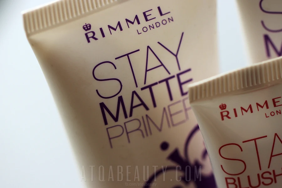 Rimmel, Stay Matte Primer, Stay Blushed!, Stay Matte Foundation