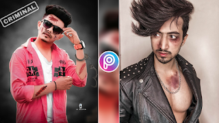 Picsart Mugshot Criminal- Photo Editing Tutorial || Criminal Mobile Editing Step by Step in Hindi