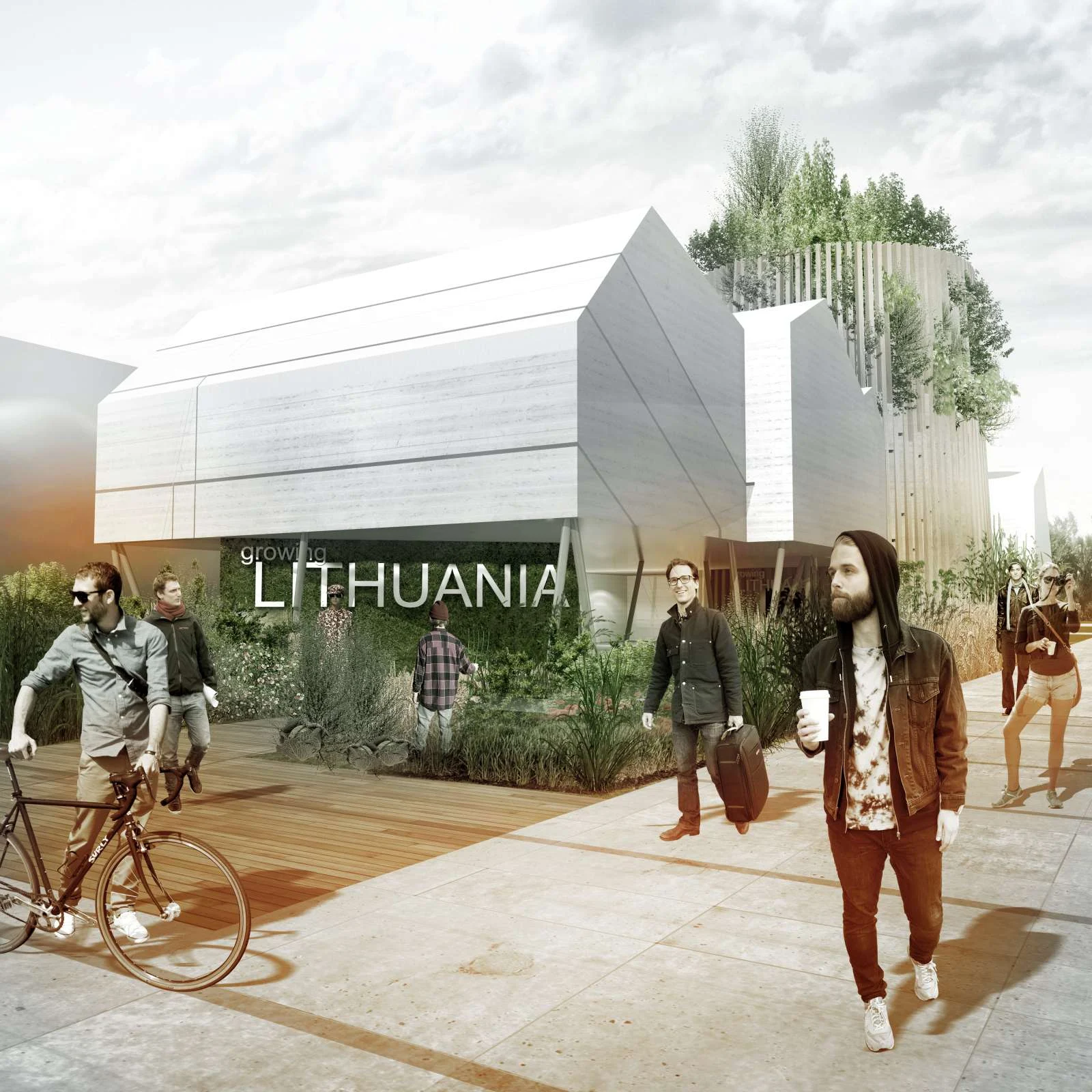 Milano, Italia: Lithuanian Pavilion Expo 2015 by Vilnius Architecture Studio