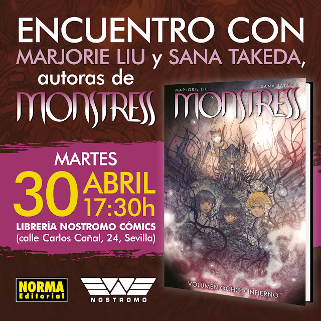 Encuentro con las autoras de Monstress en Sevilla - Norma Editorial