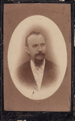 Carte de visite by A.J. Köppelmann, Arnsberg, front