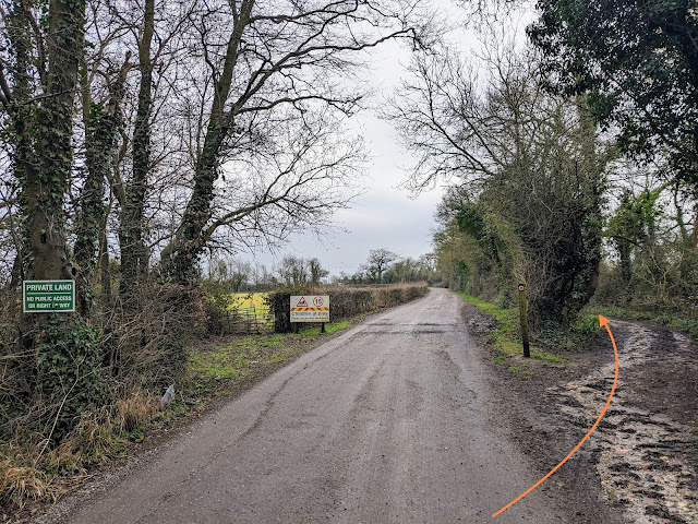 Follow Brickendon Liberty BOAT 8 as it forks to the right