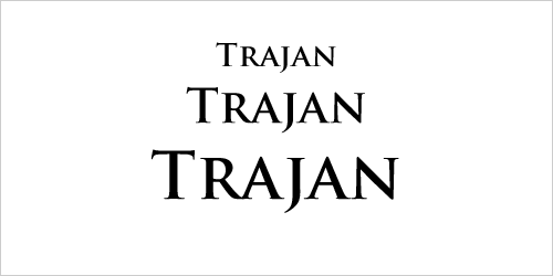 http://en.wikipedia.org/wiki/Trajan_(typeface)