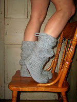Crocheted Boots Pattern