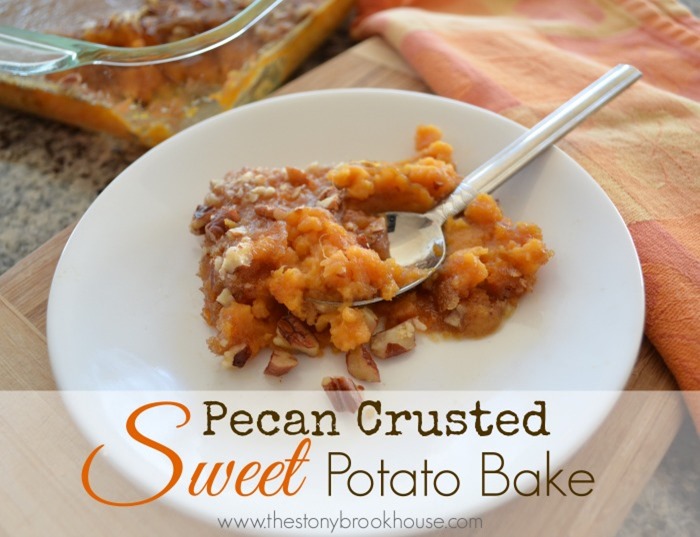 Pecan Crusted Sweet Potato Bake