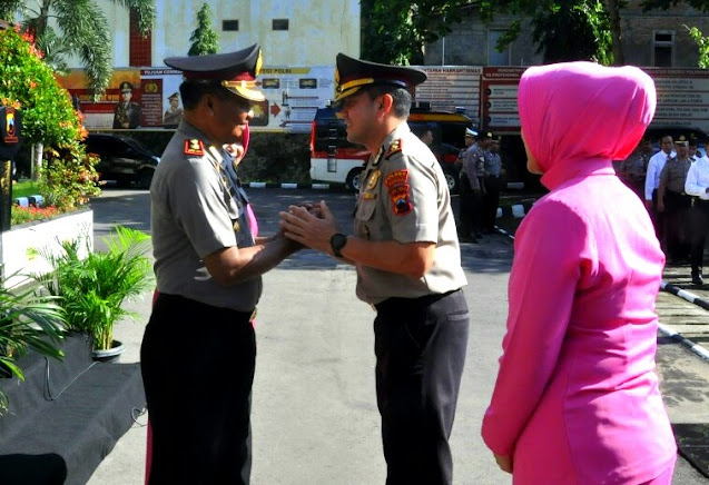 Naik Pangkat Jadi Kompol. Ini Dia Pesan Wakapolres Wonogiri Kepada Kapolsek Sidoharjo