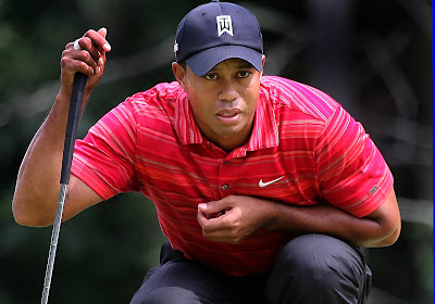 Tiger Woods: His golf ball landed at a wrong place of a woman