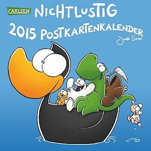 Nichtlustig Postkartenkalender 2015