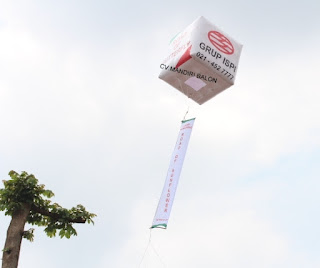 Balon Promosi ISPI di Bekasi