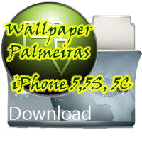 Wallpaper Palmeiras iPhone 5, 5S, 5C