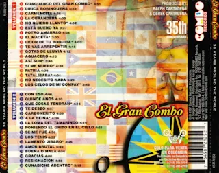 1997 El Gran Combo De Puerto Rico - 35 years around the world b