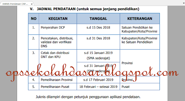  Selamat tiba unutk sobat Operator Sekolah JUKNIS Pendataan CAPESUN (Calon Peserta Ujian Nasional) 2020/2020 - Opssekolah Dasar