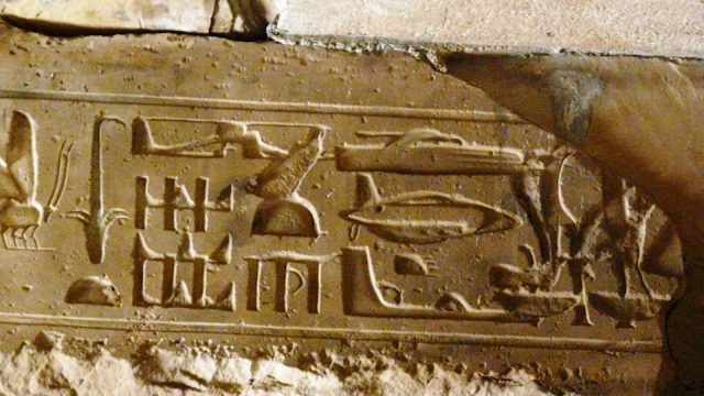 This is a fantastic and amazing real helicopter carving from King Seti's tomb in ancient Egypt.