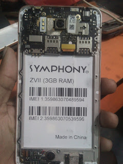 SYMPHONY ZVII 3GB RAM 100%OK FLASH FILE NO PASSWORD